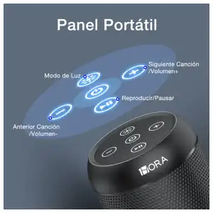 1HORA-Bocina Bluetooth portátil BOC242 miniatura 2